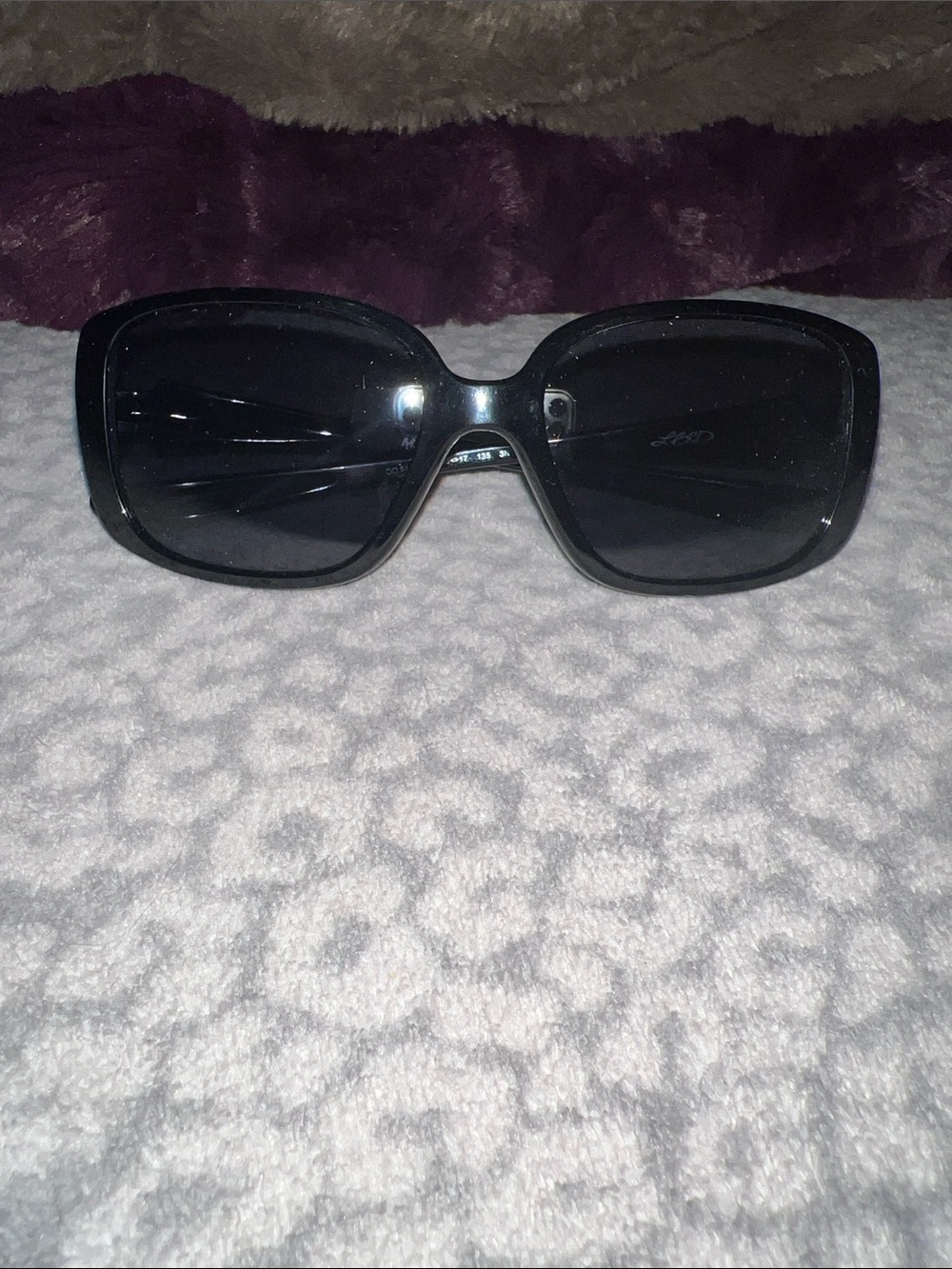 Oakley Women's Black Oversized LBD Square Sunglasses